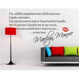 I'm Selfish - Marilyn Monroe